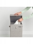 Brabantia, Portabiancheria impilabile grigio